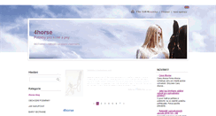 Desktop Screenshot of 4horse.cz